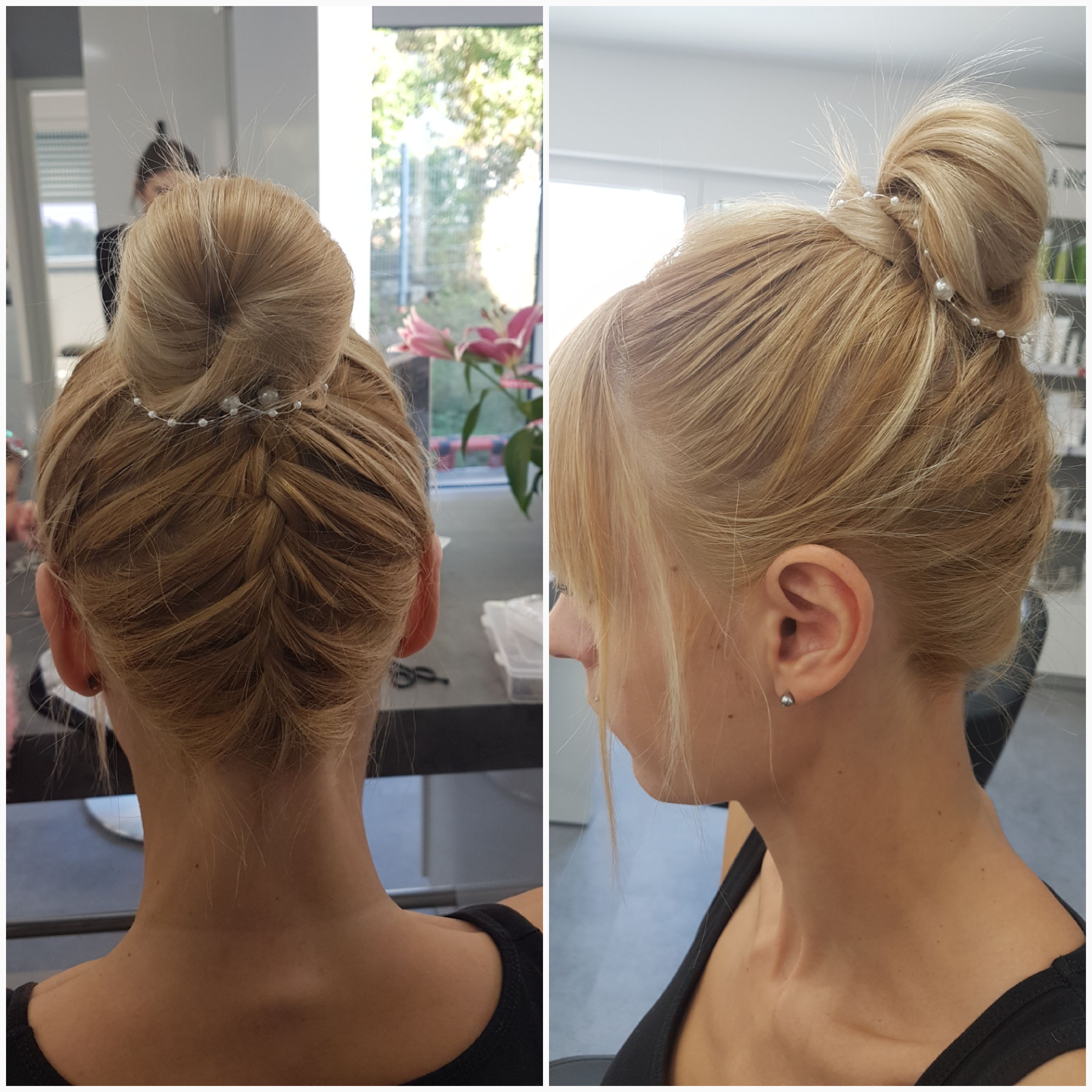 Detail eines festlichen Stylings